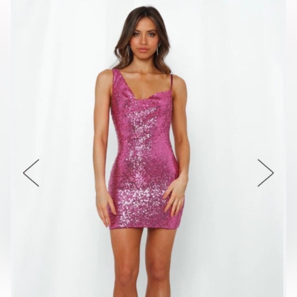 Hello Molly Citadel Skies sequin mini dress!! NWT 
Sz XS